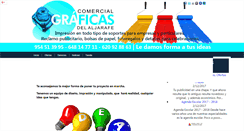 Desktop Screenshot of graficasaljarafe.com